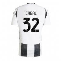 Maglia Calcio Juventus Juan Cabal #32 Prima Divisa 2024-25 Manica Corta